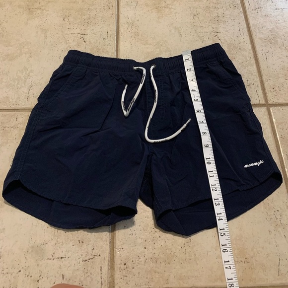 Maamgic Men's Navy Blue Swim Trunks Board Shorts Size S - Picture 6 of 6